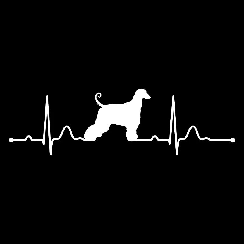 Afghan Greyhound Heartbeat ECG Wilsigns