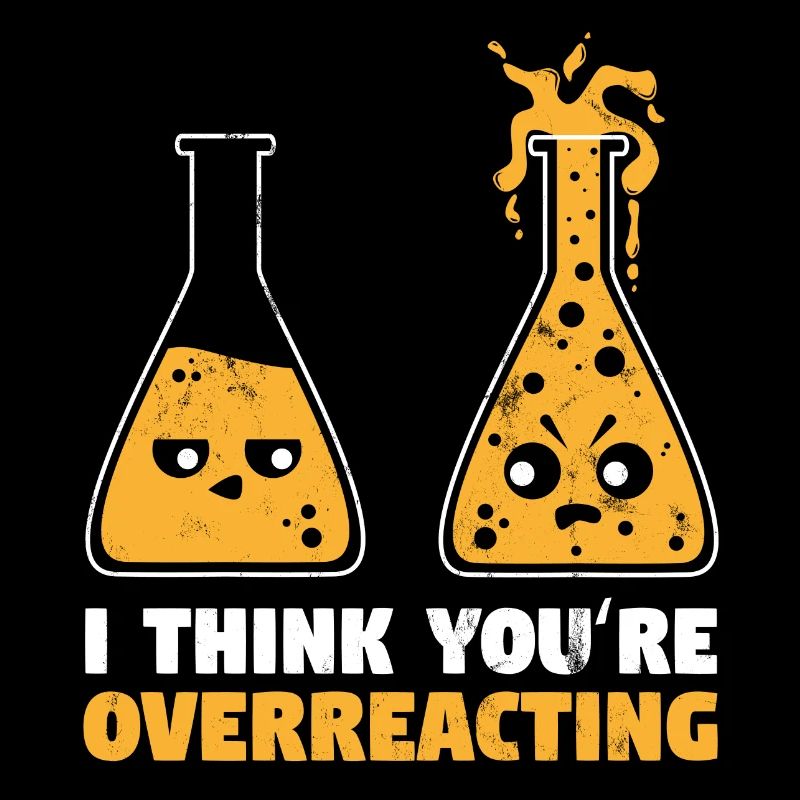 Professeur de chimie overreaction drôle