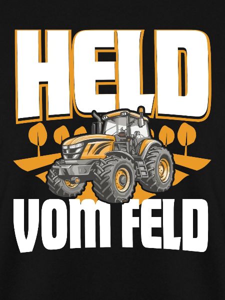 Landwirt Held Vom Feld