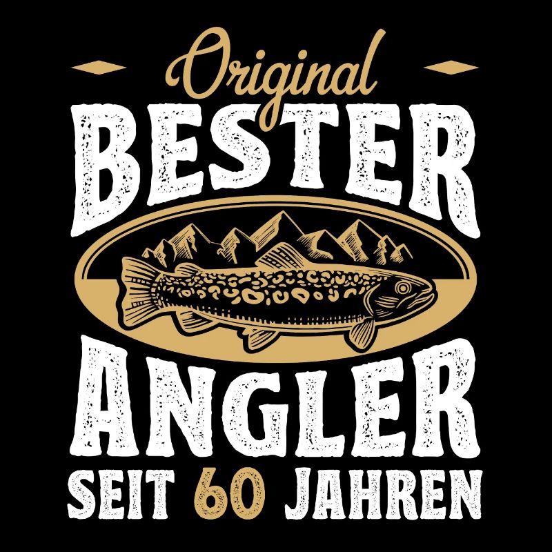 Funny Angler Hobby Angler Gift Idea for 60.