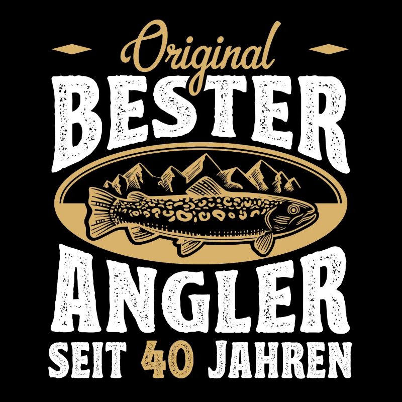 Funny Angler Hobby Angler Gift Idea for 40.