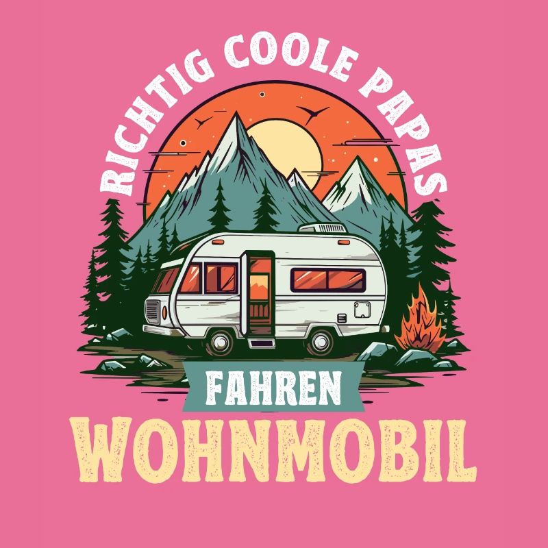 Camping Camper Driving Really Cool Dads