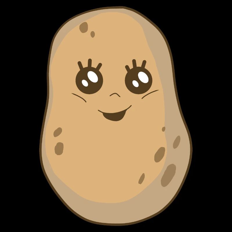 Potato Vegetables Kawai Potatoes Dish