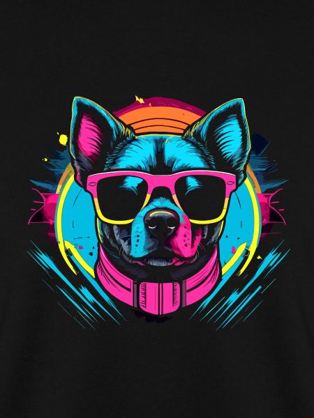 Mode Hund mit Brille