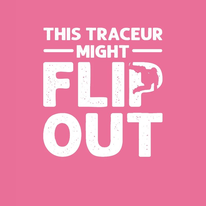 This traceur could freak out. Course