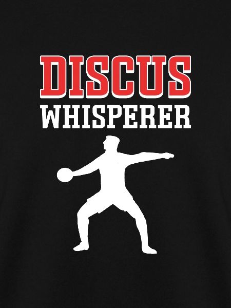 Diskusflüsterer. Diskus-werfer. Diskuswerfen