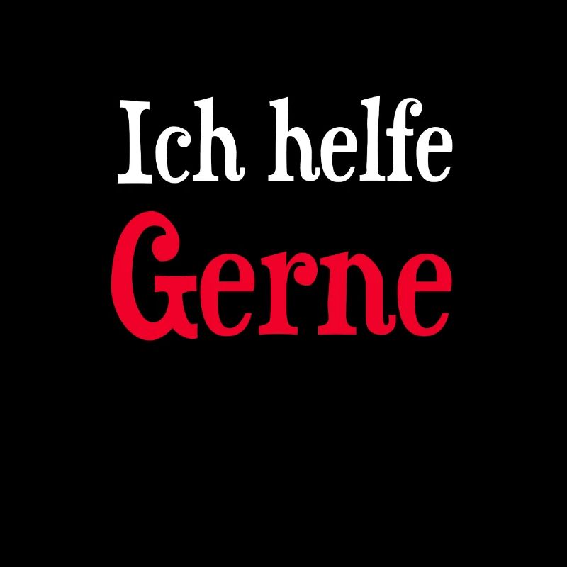 Ich helfe gerne