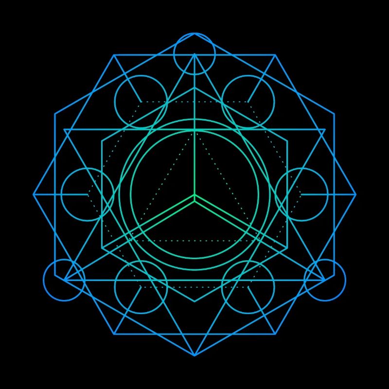 Geometrisches Mandala