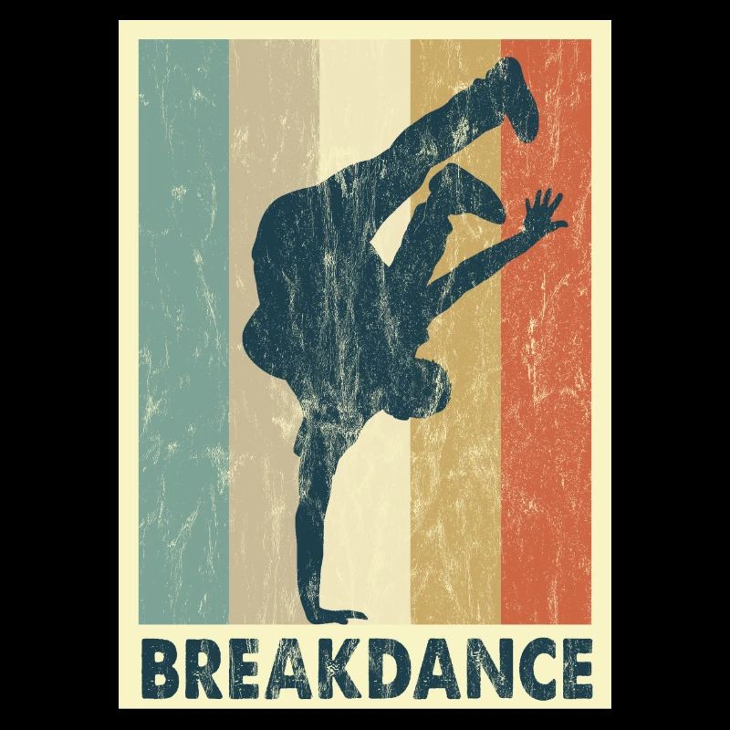 Breakdance B-boying Handstand Tanzen Junge Sohn