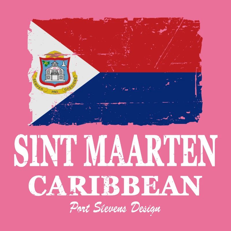 Drapeau de Sint Maarten - Drapeau de Sint Maarten