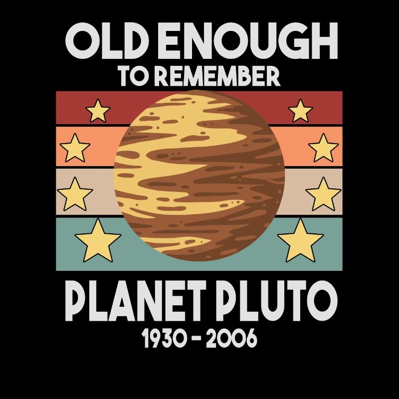 Pluto Vintage Planet Pluto Pluto Day Pluto-Tag