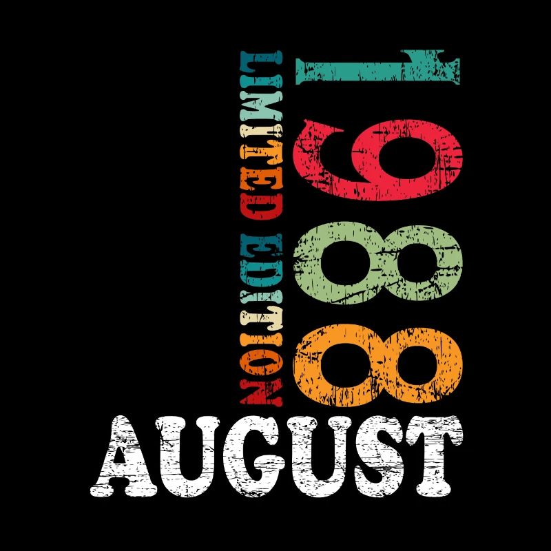 Août 1988 Anniversaire Août 1988 Août