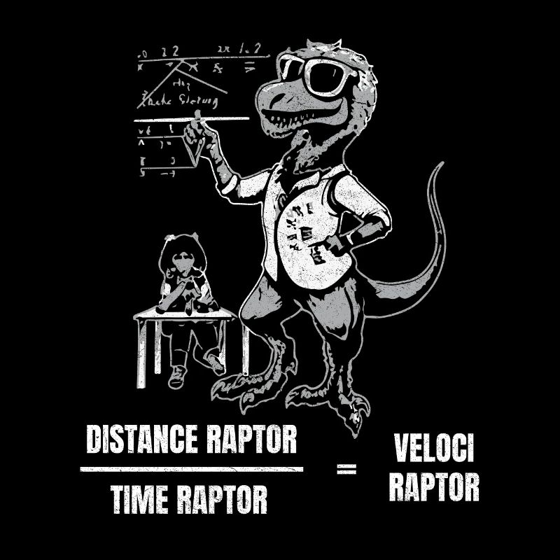 Distance Raptor Raptor Velociraptor Dinosaure