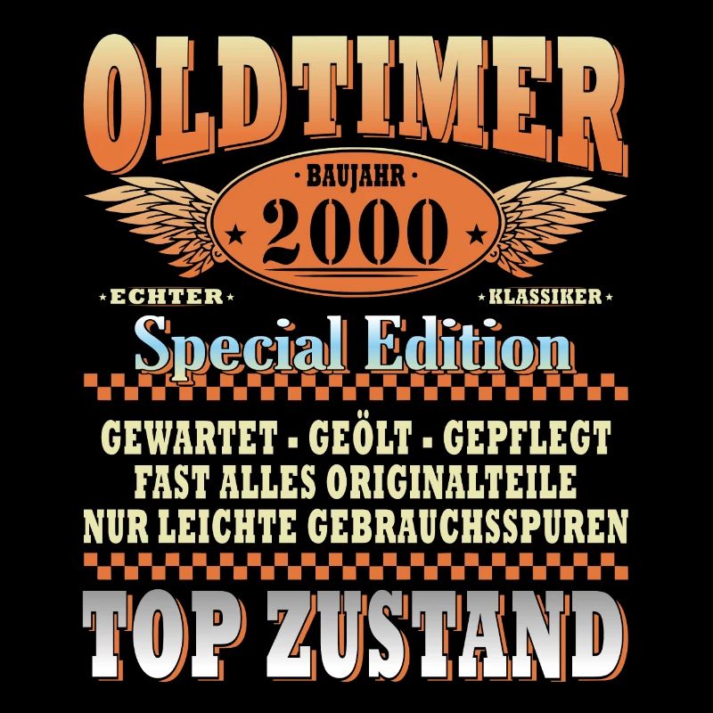 Jahrgang 2000 - Jahr 2000 Geburtstagsgeschenk 2000