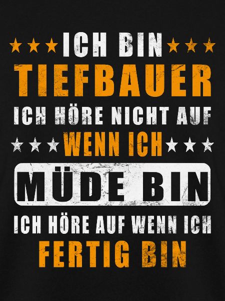 Tiefbauer Straßenbauer Tiefbau Geschenk