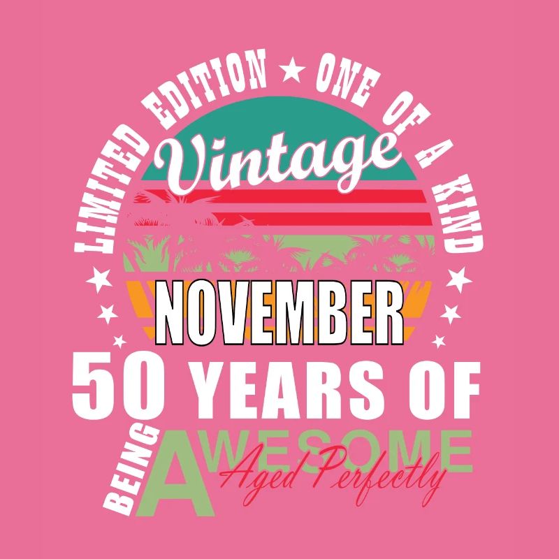 November 50 Geburtstag