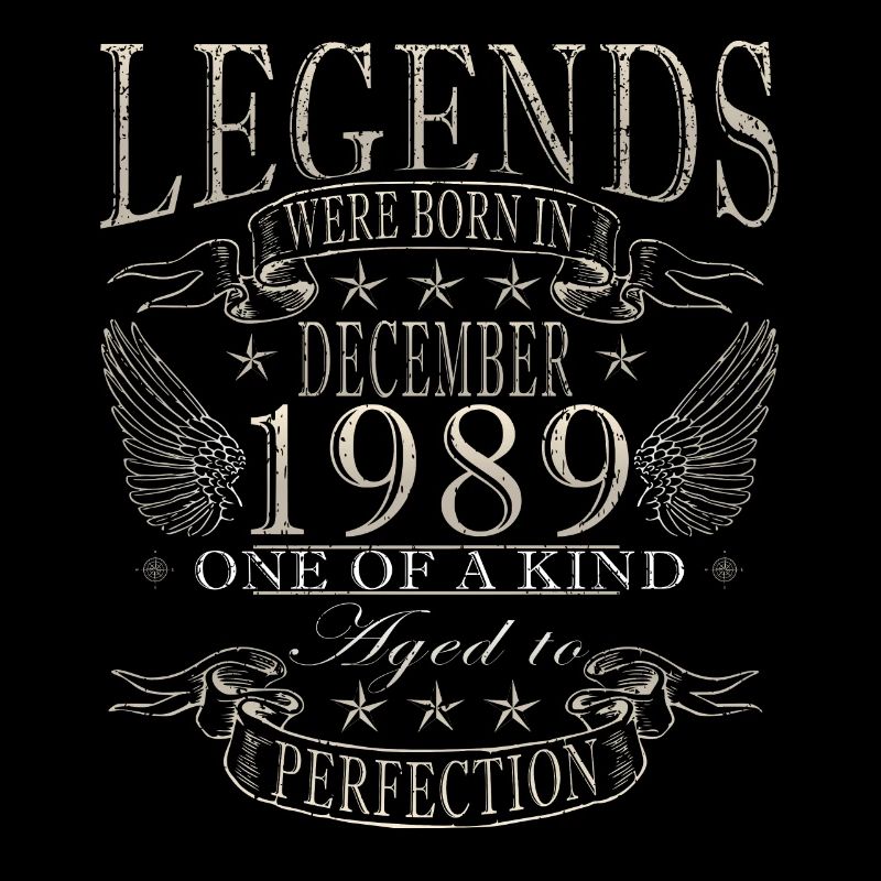 Dezember 1989 Jubiläum 1989 Legenden Dezember