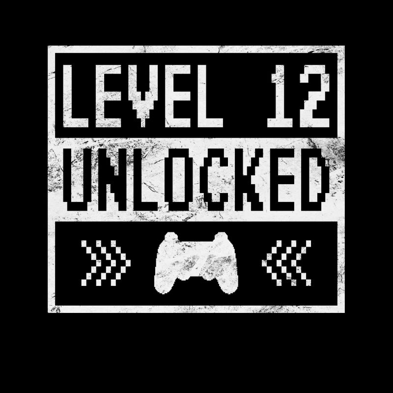 Gamer Gaming Level 12 Unlocked