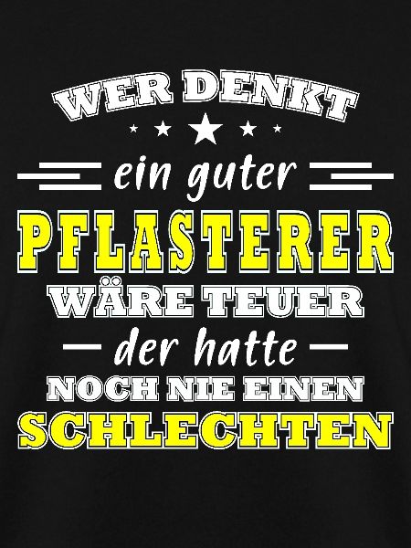 Pflasterer Spruch Steinsetzer Pflastersetzer