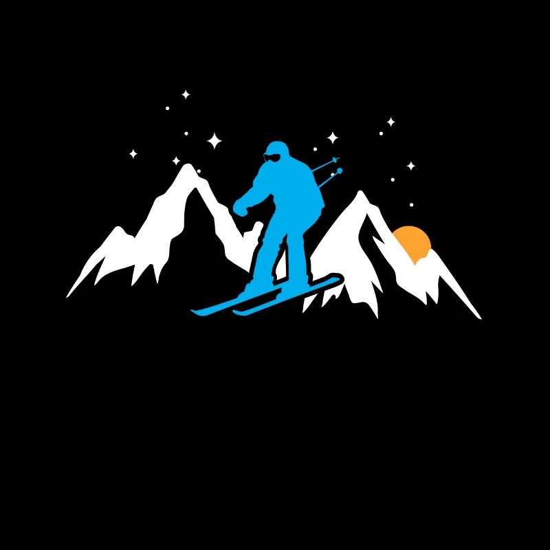 Skiing Skiing Mountains