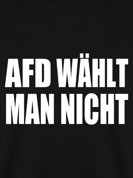 afd wählt man nicht
