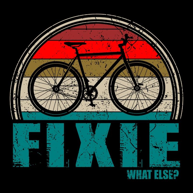Fixie Bike Biker Geschenk
