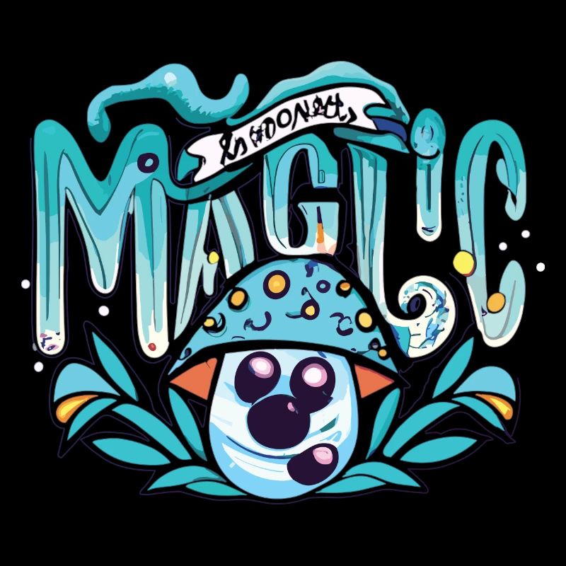 Magic Mushroom Psychedelic Art