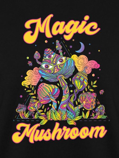 Magic Mushroom Psychedelic Art