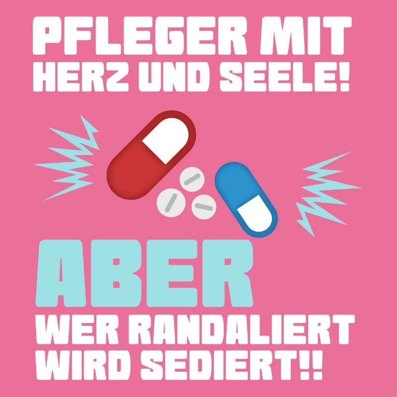 Pfleger mit Herz - Altenpfleger Krankenpfleger