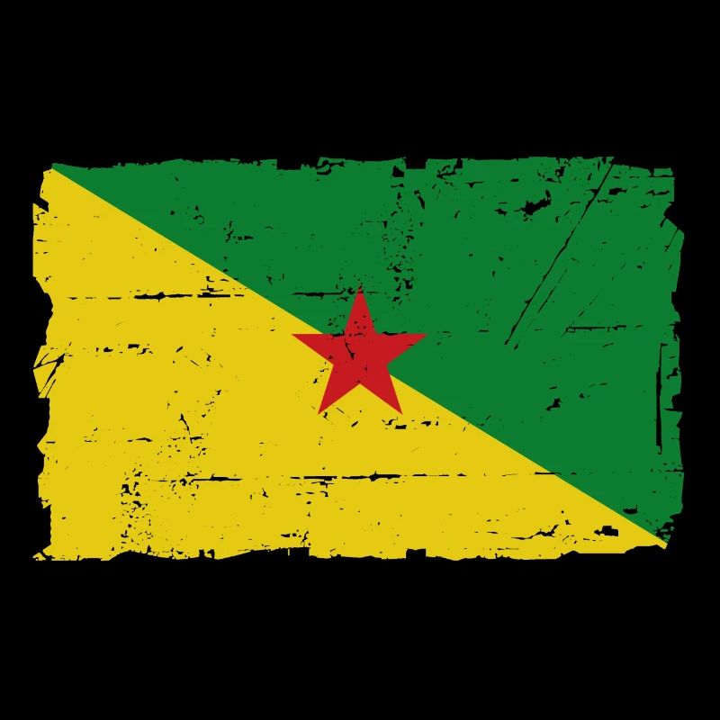 Drapeau de la Guyane française - Drapeau de la Guyane française