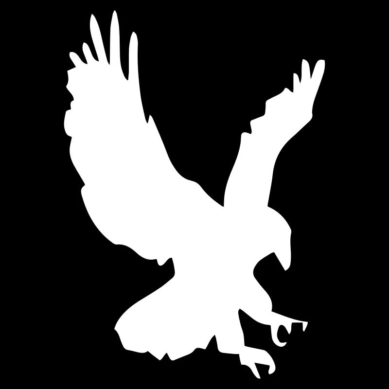 Adler im Sturzflug