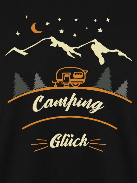 Wohnwagen Camping Glück