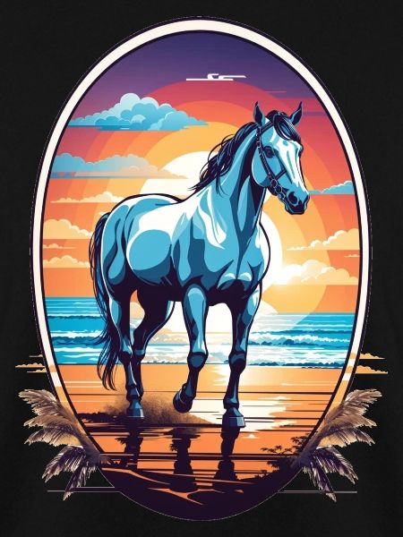 Pferd am Strand