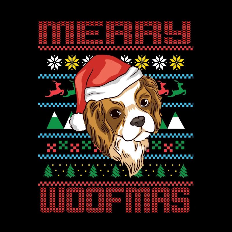 Cavalier de Noël King Charles Spaniel Chiens