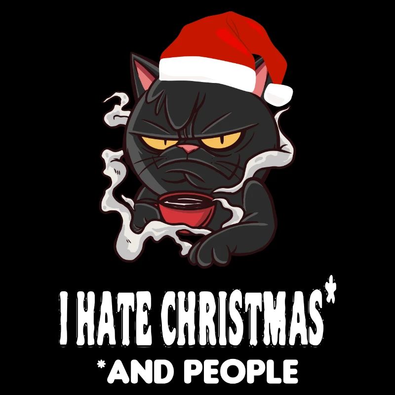 Drôle de chat Noël