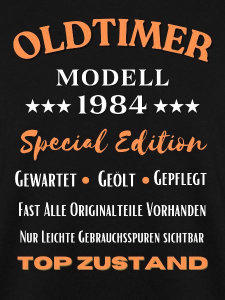 40th Birthday Oldtimer, 1984