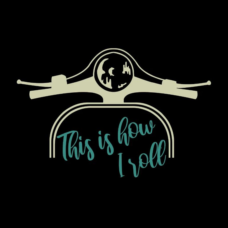 Roller Zweitakter Motorroller Moped