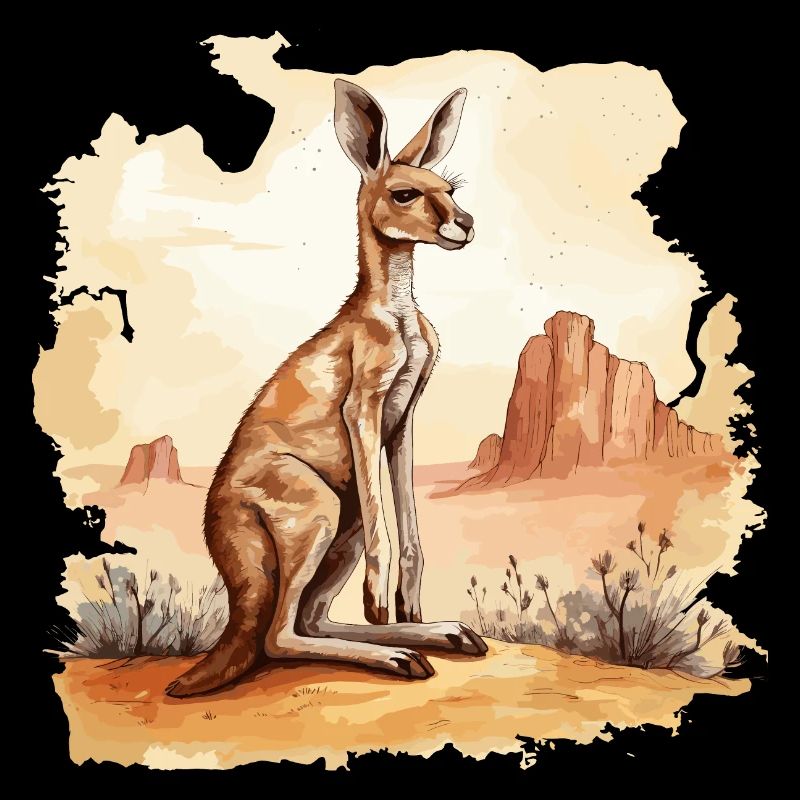 Kangaroo Baby Kangaroo Marsupial Kangaroo