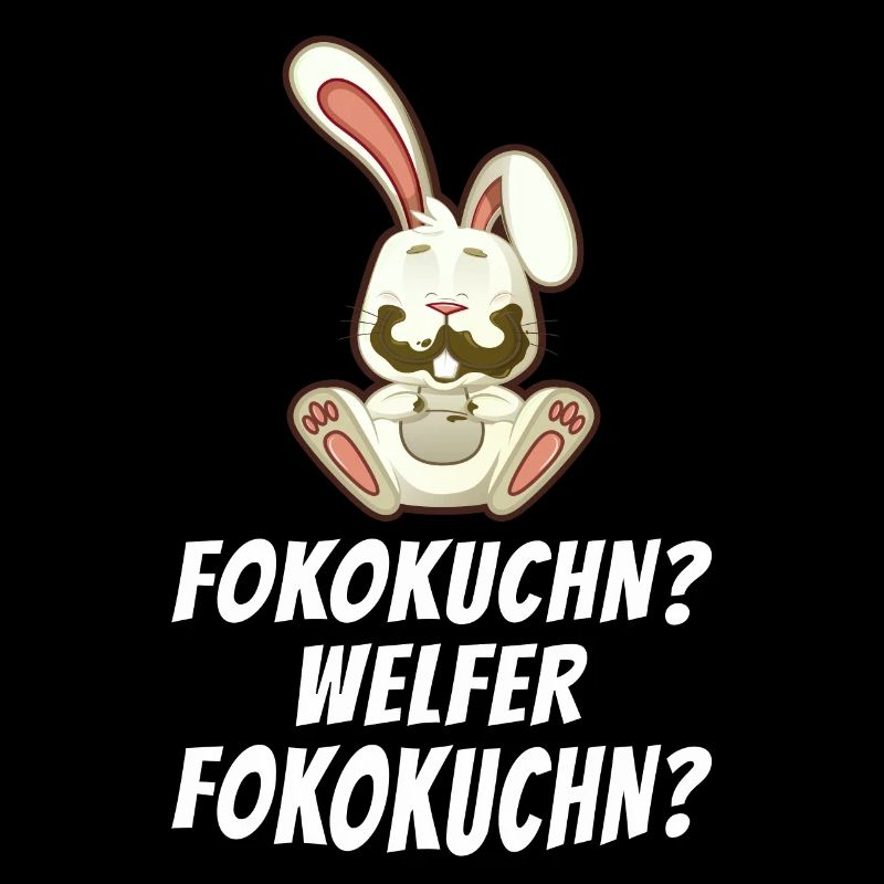 Fokokuchen - Schokokuchen,Hase,Lustig,Geschenk