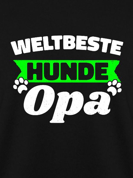 Weltbester Hunde Opa