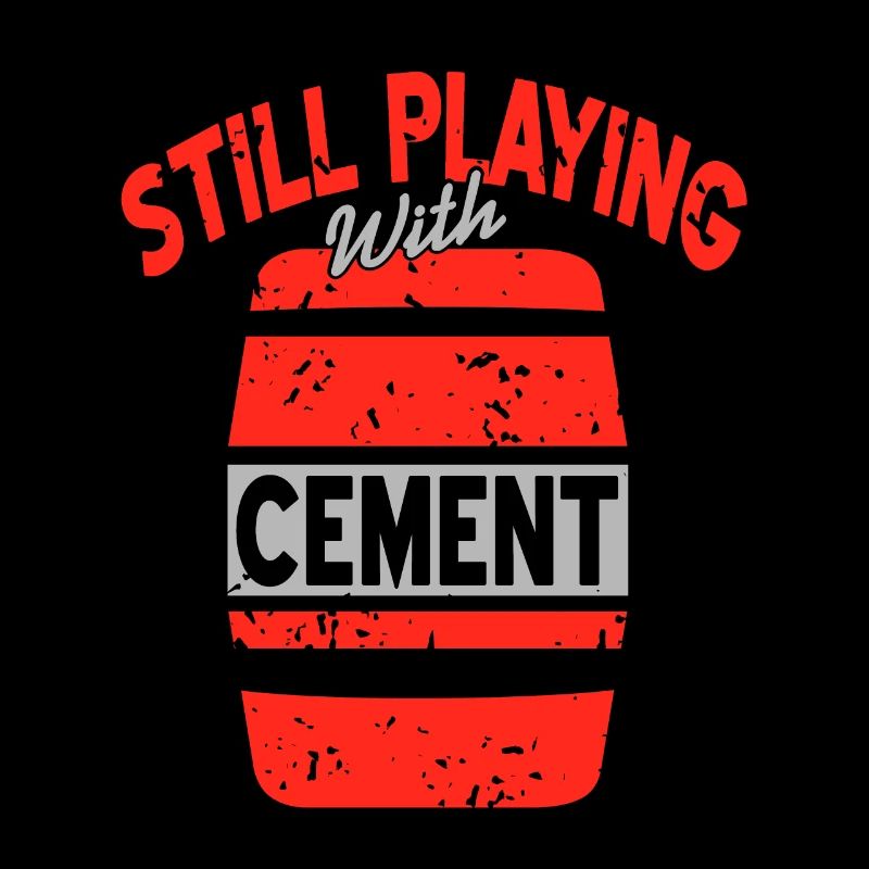 Conception de bétonneur pour ouvrier du bâtiment et chantier de construction