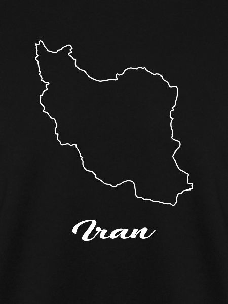 Iran map map