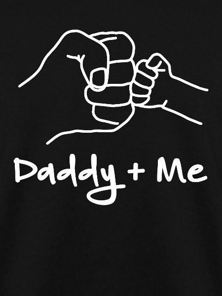 Daddy + Me Fist Bumps