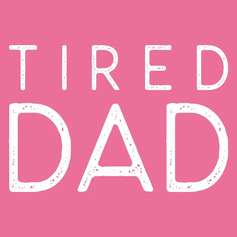 Müder Papa