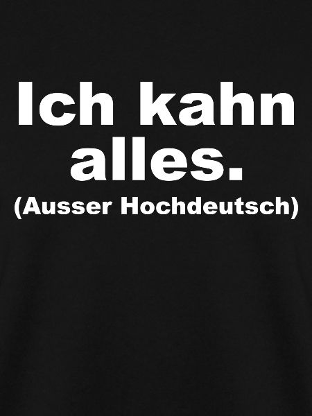 Lustiger Spruch Deutsche Sprache