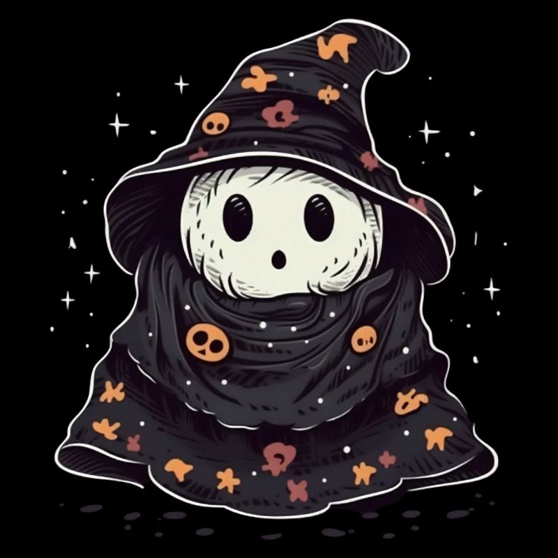 Ghost Ghost Wizard, Citrouille, Halloween, Costume