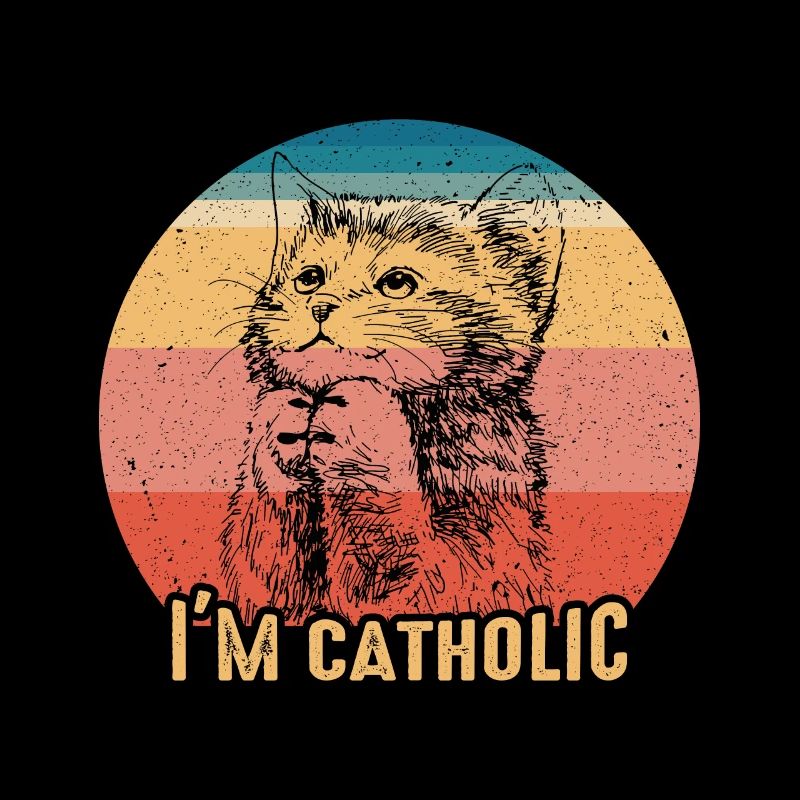 Catholic - addicted to cats