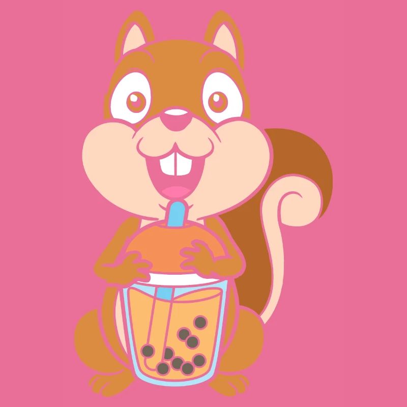 Bubble Tea Eichhörnchen