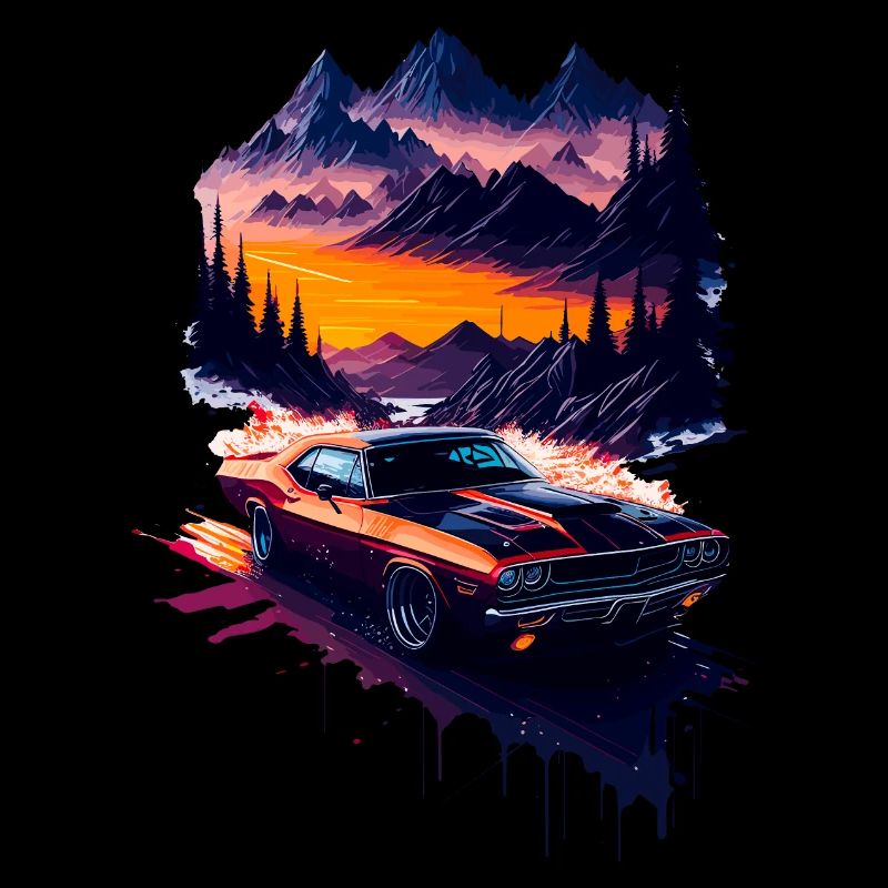 Klassischer Sportwagen