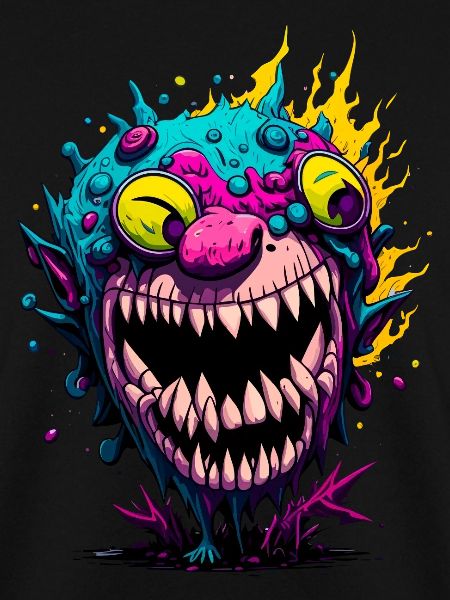 Bunter cooler Zombie